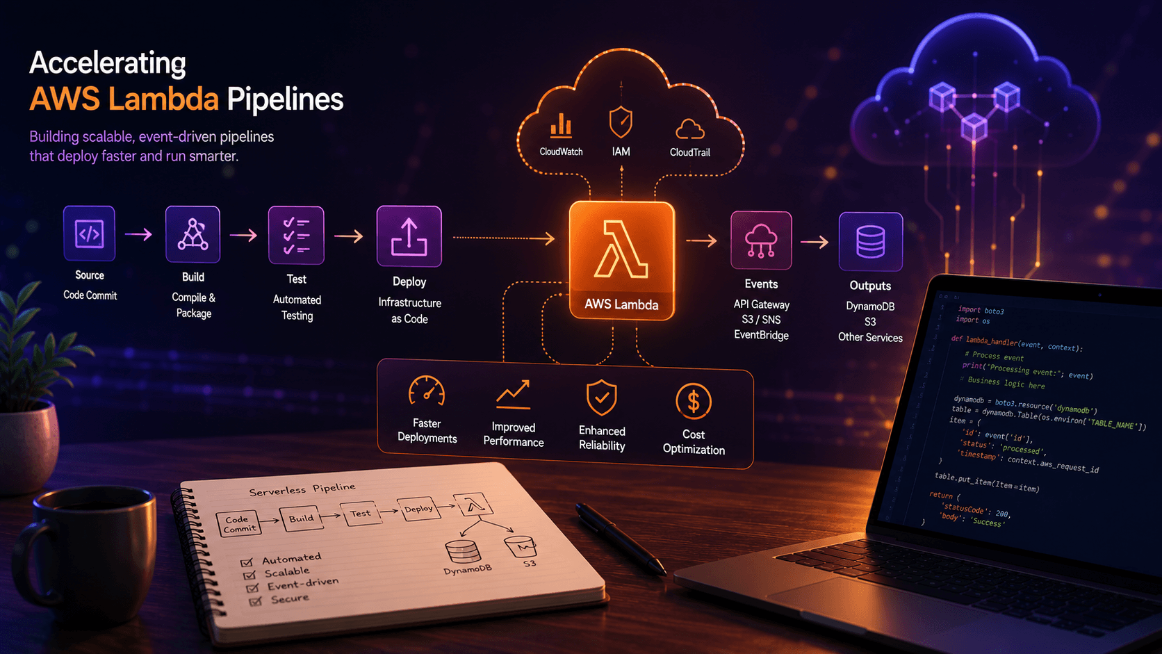 Accelerating AWS Lambda Pipelines Case Study Case Study | Magnence Accelerating AWS Lambda Pipelines Case Study Case Study | Copyright © Magnence