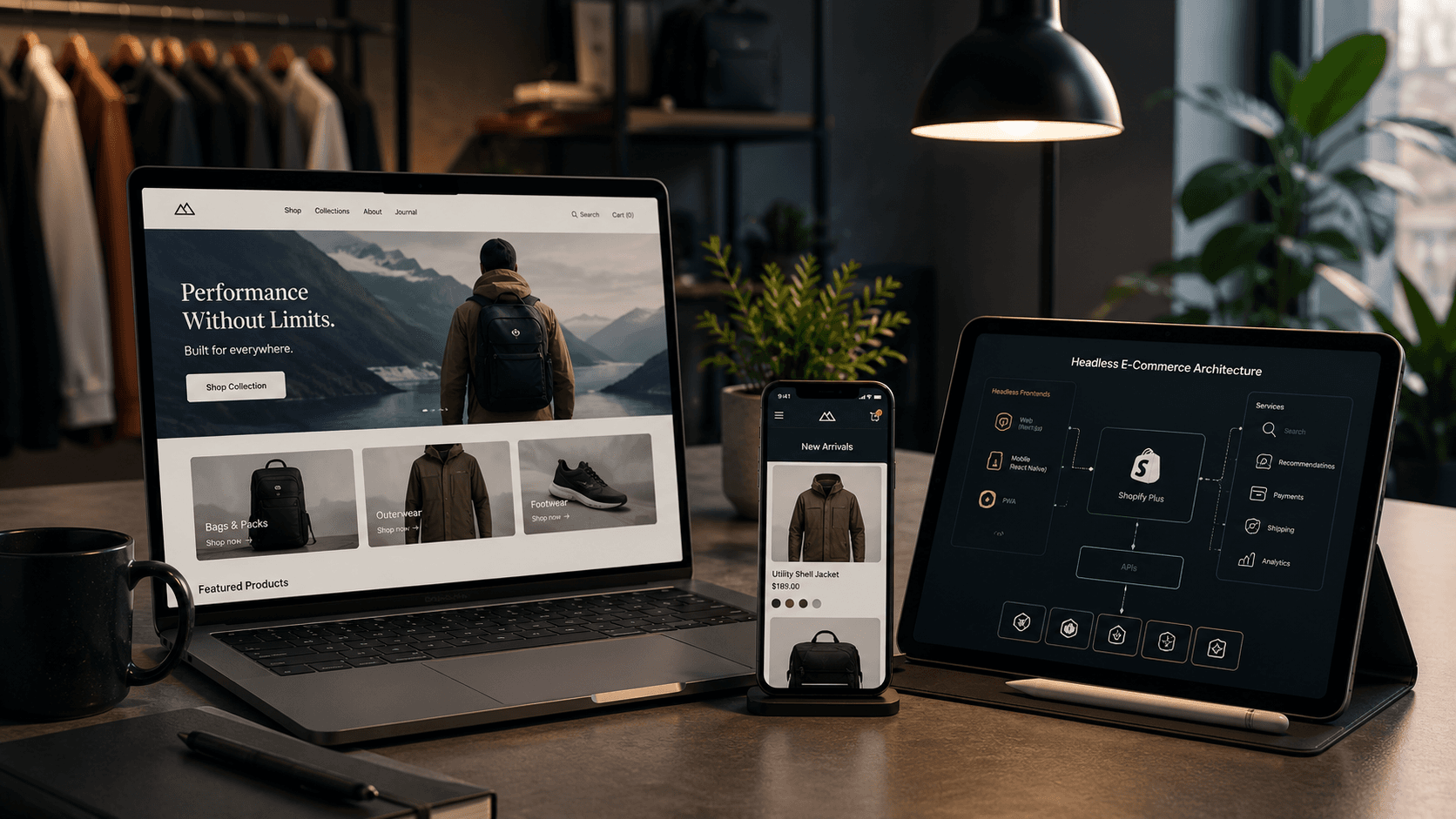 Headless E-Commerce Architectures with Shopify Plus: in 2026 Case Study | Magnence Headless E-Commerce Architectures with Shopify Plus: in 2026 Case Study | Copyright © Magnence