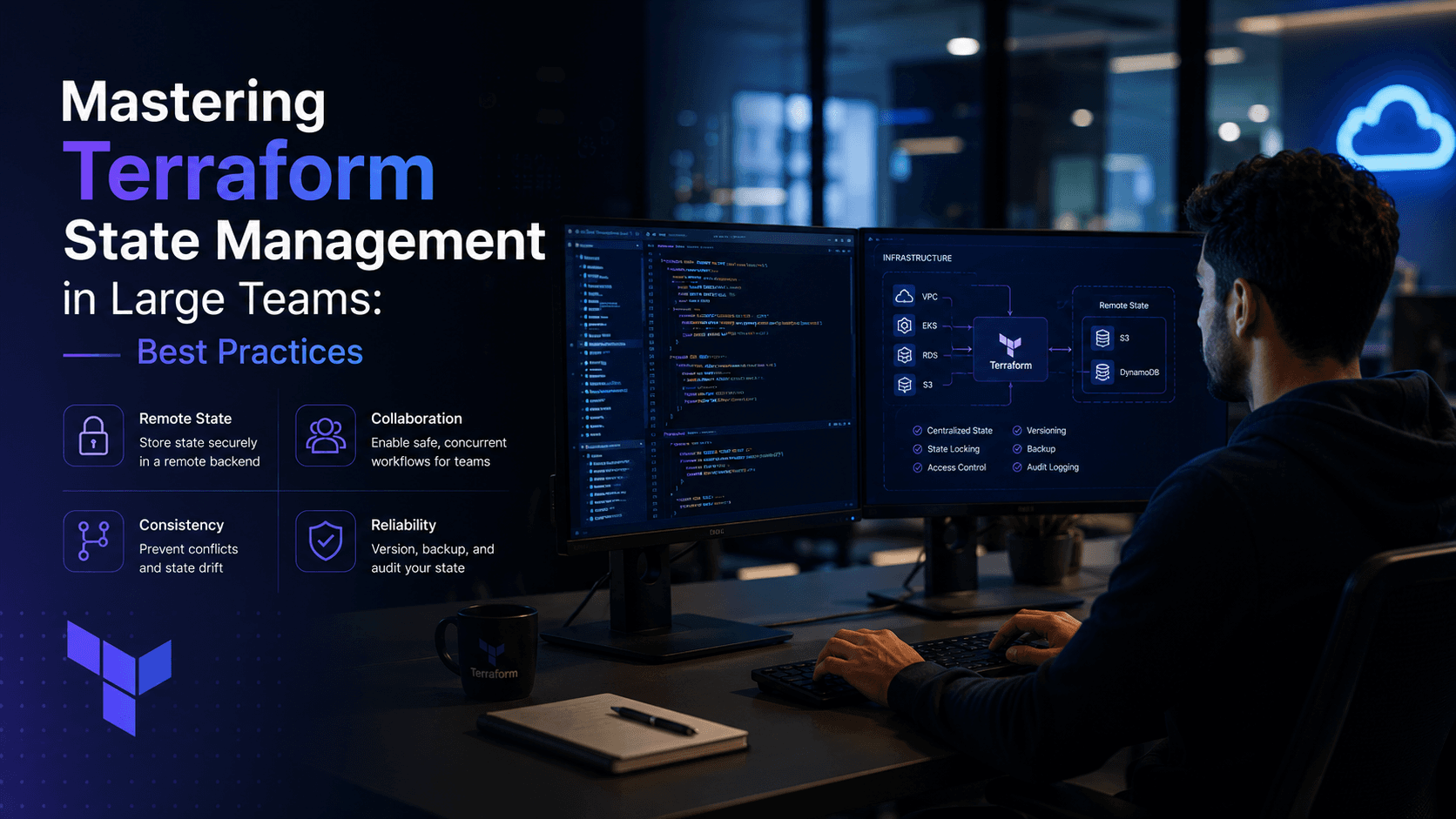 Mastering Terraform State Management in Large Teams: Best Practices Case Study | Magnence Mastering Terraform State Management in Large Teams: Best Practices Case Study | Copyright © Magnence
