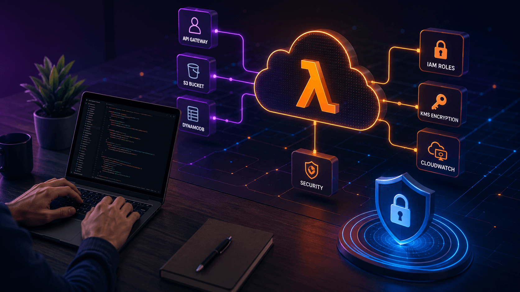 Securing Serverless Orchestration with AWS Lambda: Case Study Case Study | Magnence Securing Serverless Orchestration with AWS Lambda: Case Study Case Study | Copyright © Magnence
