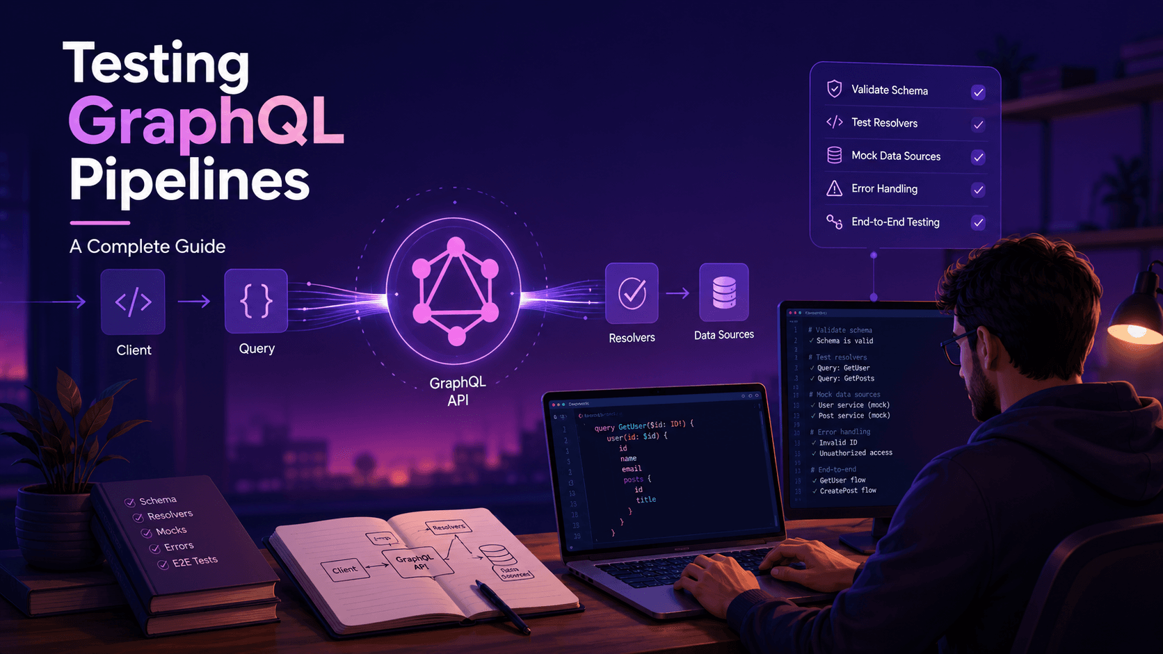 Testing GraphQL Pipelines A Complete Guide Case Study | Magnence Testing GraphQL Pipelines A Complete Guide Case Study | Copyright © Magnence