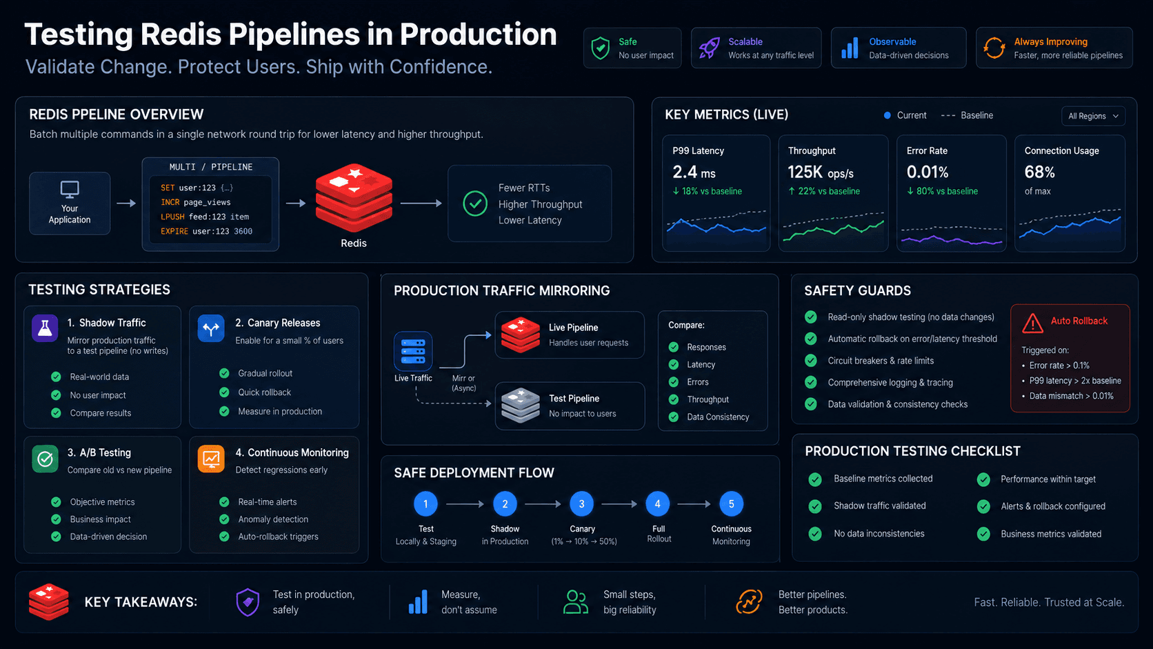 Testing Redis Pipelines in Production Case Study | Magnence Testing Redis Pipelines in Production Case Study | Copyright © Magnence