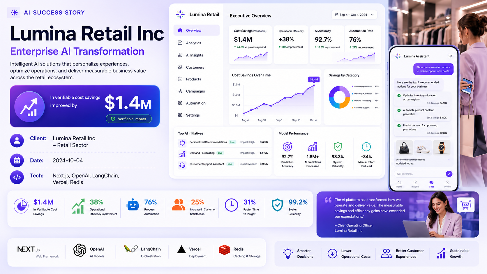 Lumina Retail Inc — Enterprise AI Transformation