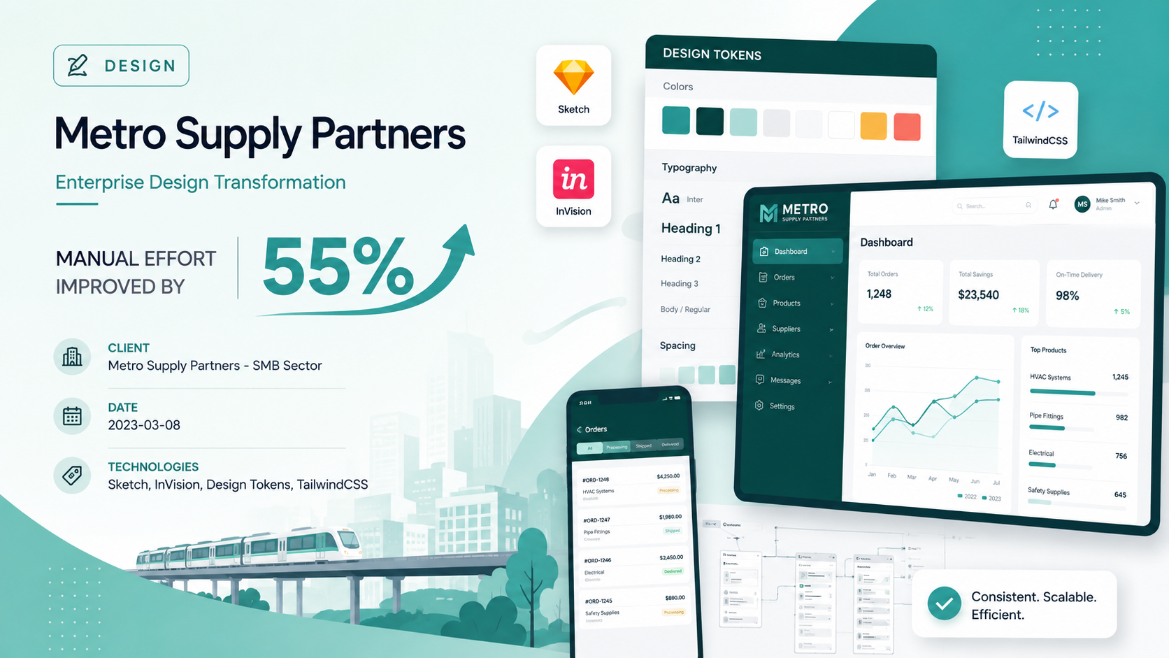Metro Supply Partners — Enterprise Design Transformation