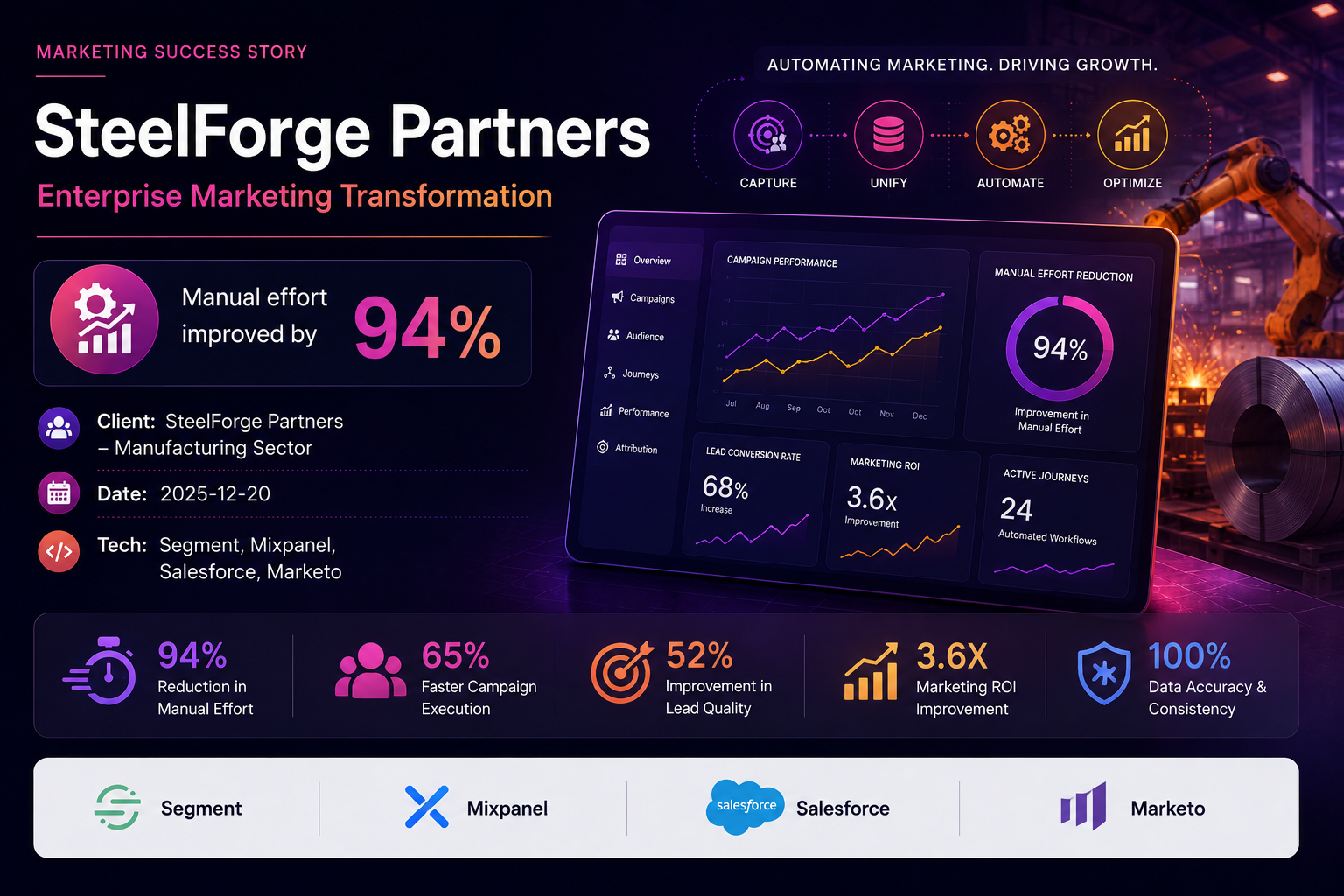 SteelForge Partners — Enterprise Marketing Transformation